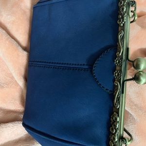 Blue vintage bag